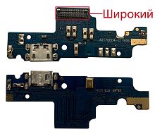 Нижняя плата Xiaomi Redmi Note 4X (с широким коннектором) + разъемом зарядки и микрофоном