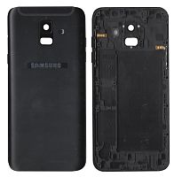 Крышка задняя Samsung A600F Galaxy A6 (2018) Черная