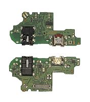 Нижняя плата Huawei P Smart 2019 с конектором зарядки + микрофон Оригинал