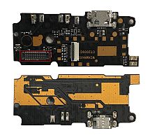 Нижняя плата Xiaomi Redmi Note 4 (с узким конектором) + разъемом зарядки и микрофоном 