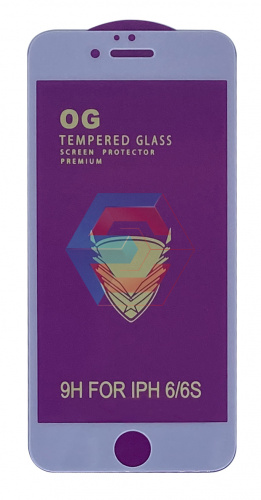 Защитное стекло OG Purple  для Apple Iphone 6 / 6s Белый