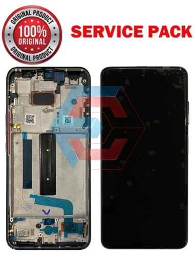 Дисплей + сенсор Xiaomi Mi 10 Lite (M2002J9G, M2002J9S, M2002J9E) Чорний у рамці SERVICE PACK AAAA - состояние, качество, комплектация
