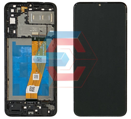 Дисплей + сенсор Samsung A042 Galaxy A04e чорний у рамці Оригінал 100% SERVICE PACK - состояние, качество, комплектация