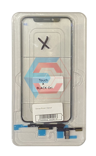 Сенсор для  iPhone X OCA плёнкой Черный Оригинал