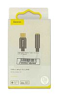 Перехідник Baseus Type-C to 3.5mm CATL54 Чорний