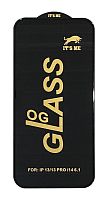 Защитное стекло ITS ME для iPhone 13/ iPhone 13 Pro/ iPhone 14  Черный