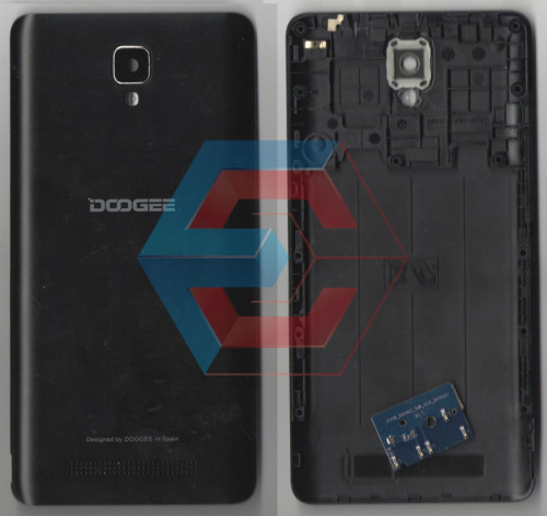 Задняя часть Doogee X10 Черный Б.У