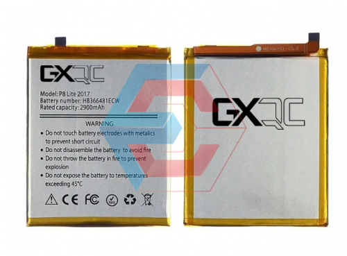 Батарея (аккумулятор) HB366481ECW для Huawei P9 / P9 Lite/ Honor 8/ Y6 Prime 3000mAh (GX) - ёмкость, состояние, распиновка