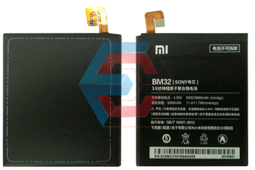 Батарея (акумулятор) BM32 для Xiaomi Mi4 Li-Ion 3000 мА/год оригінал Китай - ёмкость, состояние, распиновка