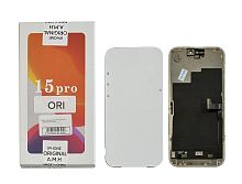 дисплей (модуль) iphone 15 pro з переклеєним склом - стоимость