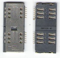 Разъем SIM карты Lenovo P780