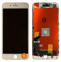 дисплей (модуль) iphone 8 plus (a1864/a1897/a1898) білий 100% org (переклєєний) - стоимость
