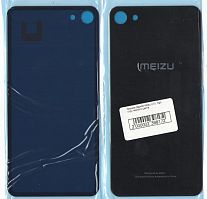 Крышка задняя Meizu U10 черного цвета ААА