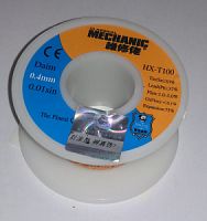 Припой Classical mechanic HX-t100 Sn 63%, Pb 37%, Flux 1%CI(Flux)<0,1 Expansion 75% 0,4 мм