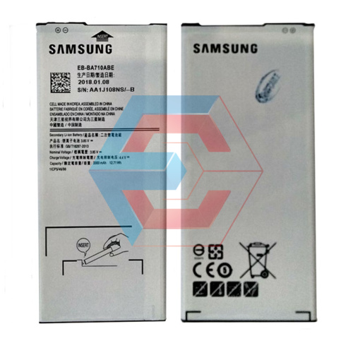 Батарея (акумулятор) EB-BA710ABE для Samsung Galaxy A7 2016 (A710F) 3300mAh оригінал Китай Батарея (акумулятор) EB-BA710ABE для Samsung Galaxy A7 2016 (A710F) 3300mAh оригінал Китай - ёмкость, состояние, распиновка