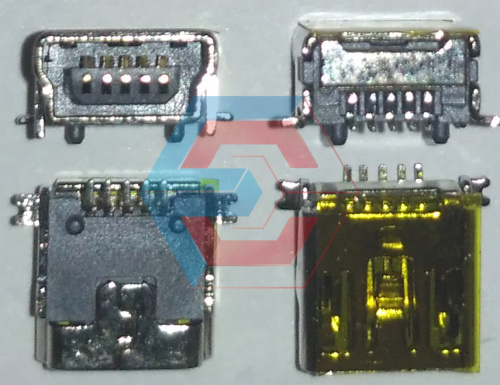 Разъем зарядки для China-phone №06 Mini USB 5 pin Short			