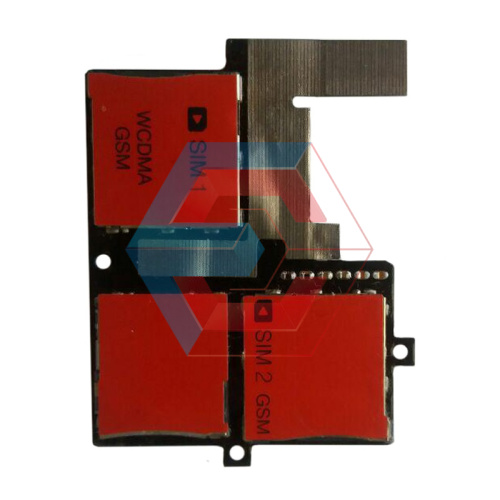 Нижняя плата HTC Desire 600 Dual sim +Коннектор SIM-карты и карты памяти со шлейфом Б.У