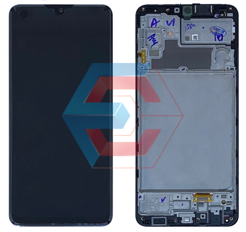 Дисплей + сенсор Samsung M325 Galaxy M32 Чорний У рамці 100% SERVICE PACK - состояние, качество, комплектация