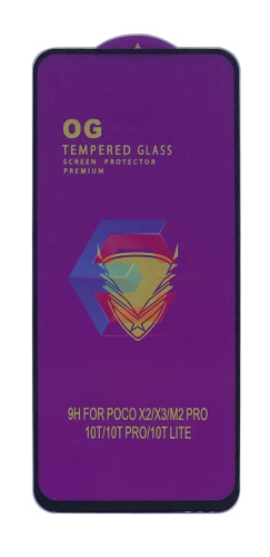 Защитное стекло OG Purple Tempered Glass Premium Protection для Xiaomi Mi 10T Чёрный Защитное стекло OG Purple Tempered Glass Premium Protection для Xiaomi Mi 10T Чёрный
