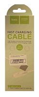 USB-кабель (шнур) Hoco X1 Rapid 2 шт Lightning Білий (1 м)