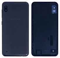 Крышка задняя Samsung A105 Galaxy A10 (2019) Черная