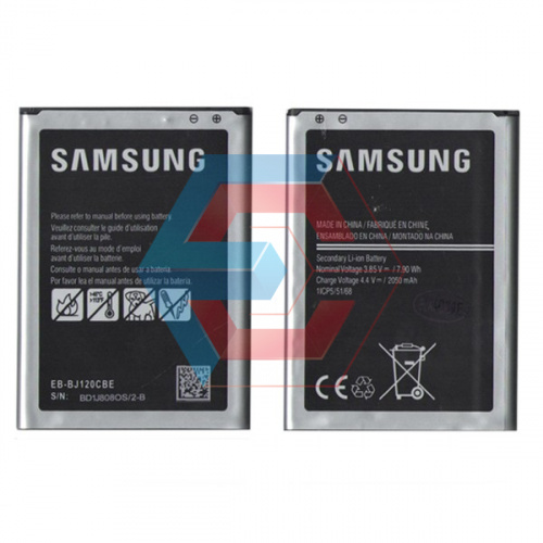 Батарея (аккумулятор) EB-BJ120CB для Samsung Galaxy J1 2016 (J120H) Li-ion 3.85 В 2050 мАч - ёмкость, состояние, распиновка