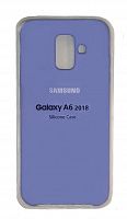 Чехол на Samsung A600 Galaxy A6 2018 (Viola) Silicone Case Premium