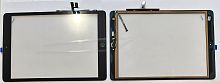 Тачскрин (сенсор) Apple iPad 10.2 2021 (A2602, A2603, A2604, A2605) С кнопкой Home, Original чёрный