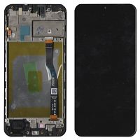 дисплей + сенсор samsung m205 galaxy m20 2019 чорний з рамкою orig oem - стоимость