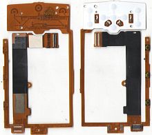Шлейф Nokia X3 с верхней клавиатурной подложкой ААА Б.У