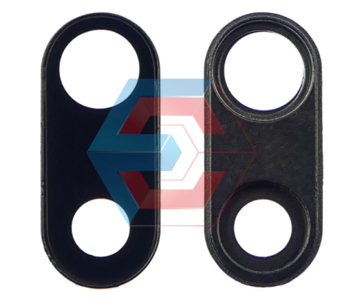 Стекло основной камеры iPhone 7 Plus с черной рамкой