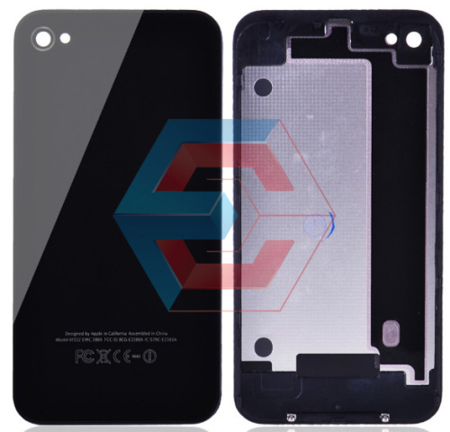 Крышка задняя iPhone 4G чёрная Крышка задняя iPhone 4G чёрная