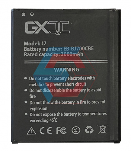 Батарея (аккумулятор) EB-BJ700BBC / EB-BJ700CBE для Samsung J400 (J700 3000 mAh (GX) - ёмкость, состояние, распиновка