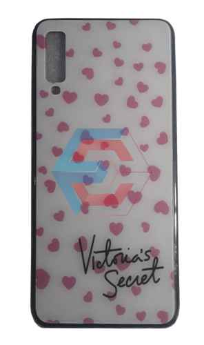 Чохол на Samsung A750 Galaxy A7 2018 (Мод. 01) Glass case new