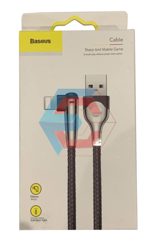 USB-кабель Baseus CALMVP-D Lightning iPhone (1m) Чорний
