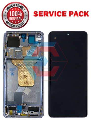 Дисплей + сенсор Xiaomi 12, 12X, 12S (2112123AC, 2201123G) Синій у рамці SERVICE PACK - состояние, качество, комплектация