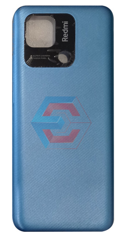 Крышка задняя Xiaomi Redmi 10C Синяя