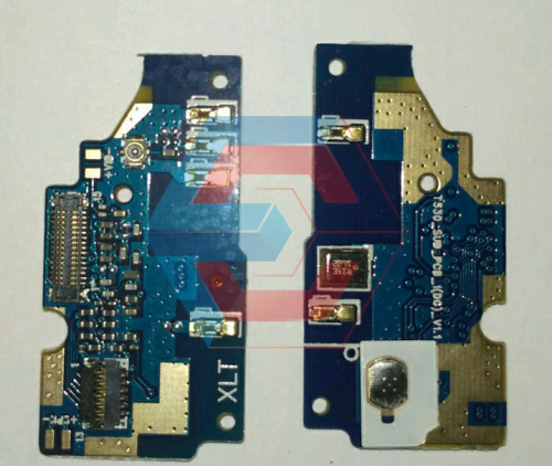 Нижняя плата Doogee X9 mini +системный конектор + микрофон