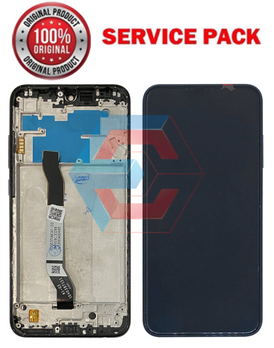 Дисплей + сенсор Xiaomi Redmi Note 8 Чорний У рамці SERVICE PACK AAAA ORG - состояние, качество, комплектация
