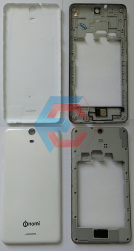 Задняя часть Nomi i550 белая (оригинал 100%) б.у