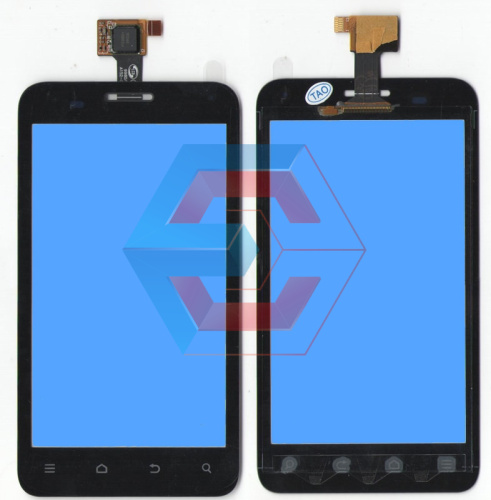 Сенсор ZTE Blade U807, V807 черный Сенсор ZTE Blade U807, V807 черный