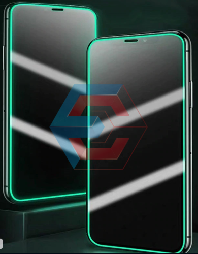Защитное стекло для iPhone X / iPhone XS / iPhone 11 Pro (5.8) (тех.пак) люминесцентный ободок