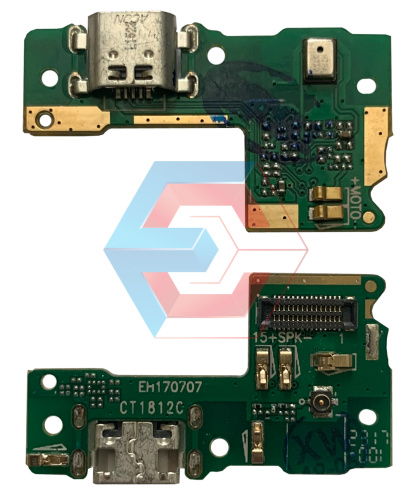 Нижняя плата Huawei Y6 Pro 2017 с конектором зарядки + микрофон 