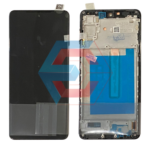 Дисплей + сенсор Samsung M536 M53 Чорний LCD OLED з Рамкою (PRC) (Оригінальний розмір) - состояние, качество, комплектация