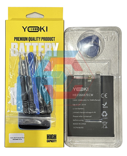 Батарея (акумулятор) HB356687ECW для Huawei P Smart Plus / Mate 10 Lite / Nova 2 Plus (Yoki)3340 mah - ёмкость, состояние, распиновка