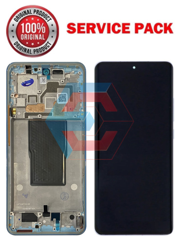 Дисплей + сенсор Xiaomi 12T, 12T Pro (22071212AG) Синій у рамці SERVICE PACK AAAA ORG - состояние, качество, комплектация