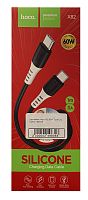 USB-кабель Hoco X82 60W Type-C to Type-C Чорний
