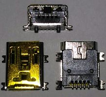 Разъем зарядки для China-phone №05 Mini USB 5 pin Long		