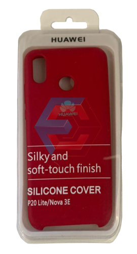 Чохол на Huawei P20 Lite (Bordo) Silicone Case Чохол на Huawei P20 Lite (Bordo) Silicone Case