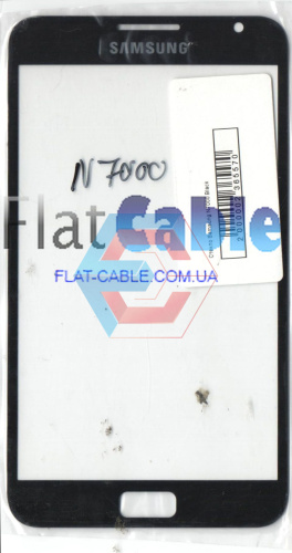 Стекло тачскрина для Samsung N7000 Black